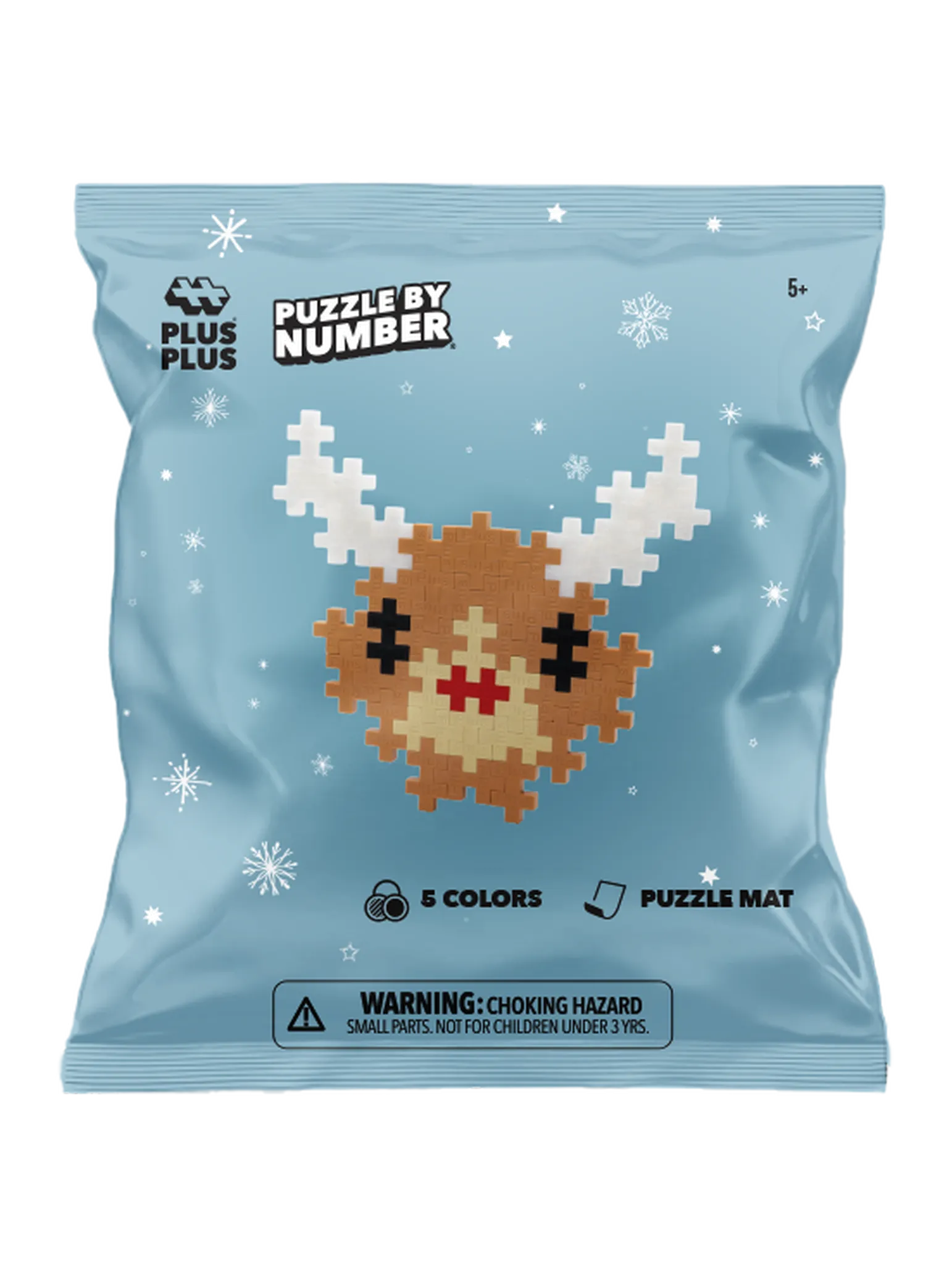 Puzzle by Number - Reindeer